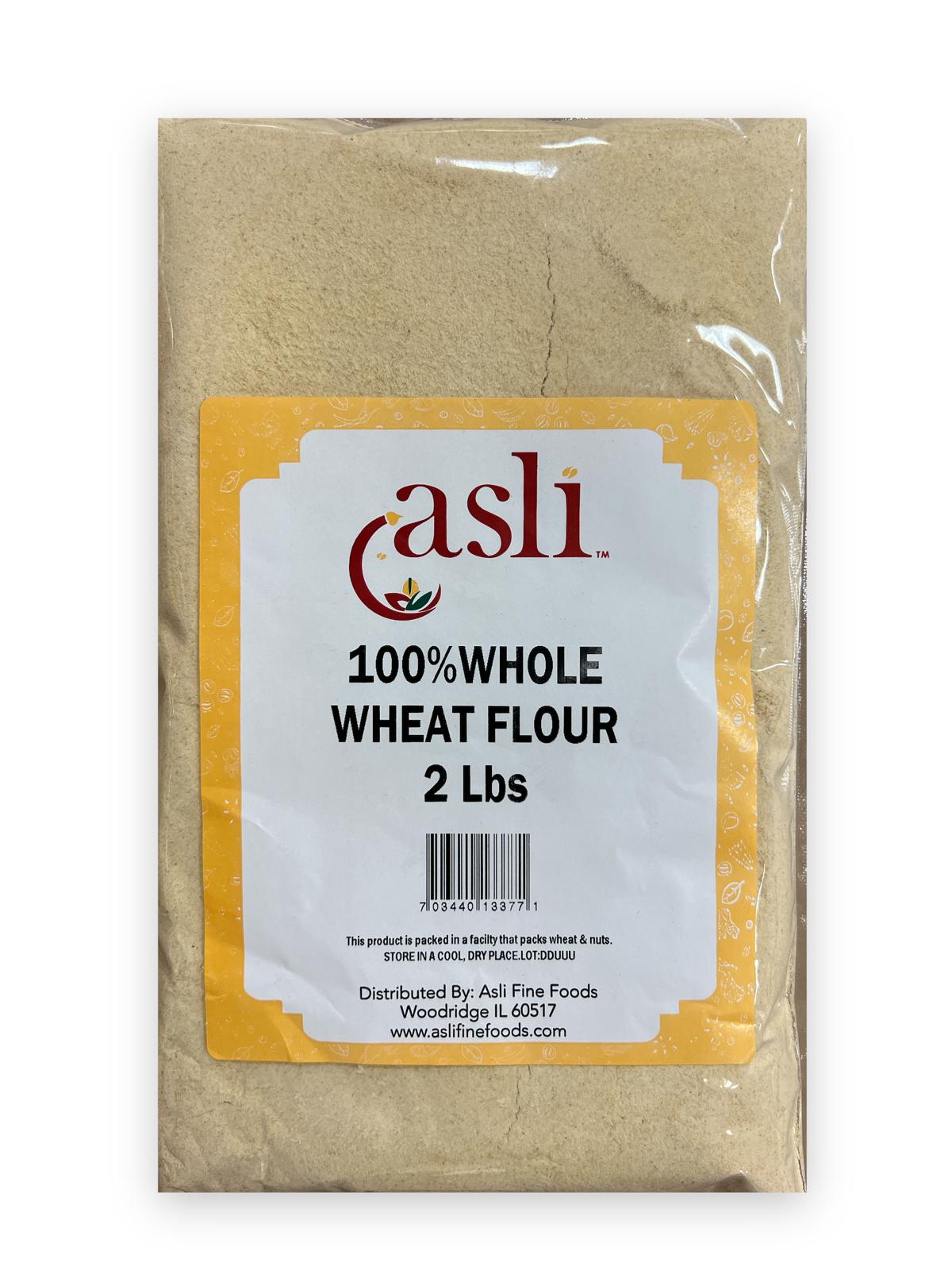 Asli 100% Whole Wheat Flour – 2lbs – Grocery STL